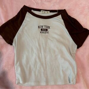 New York crop top